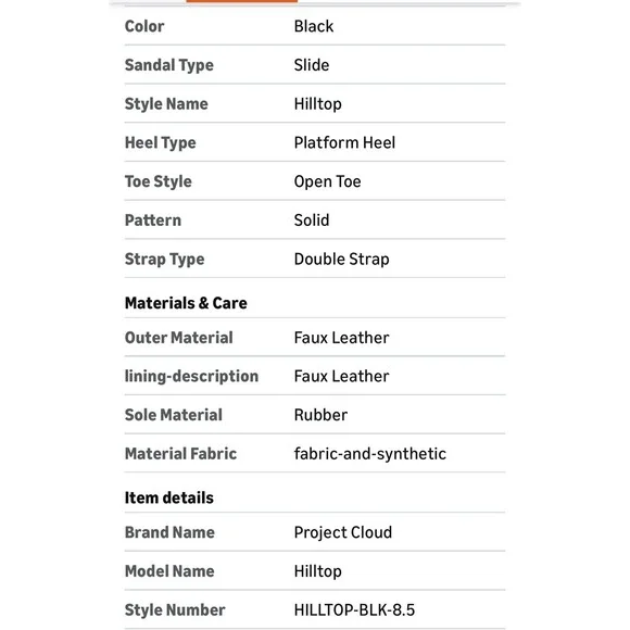 Project Cloud Women's Size 9 Hilltop Memory‎ Foam Sandals Lightweight Non-Slip - Picture 9 of 9